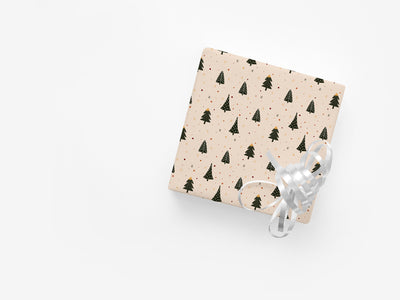 Gift Wrap, Christmas Treees