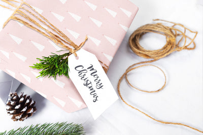 Gift Wrap, Pink Christmas